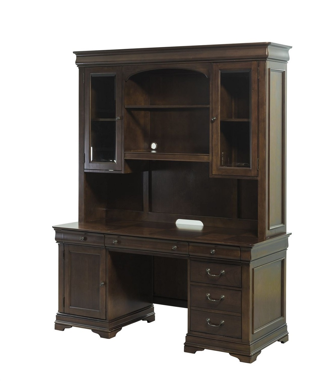 American Design Furniture by Monroe - Lafayette Cherry Wood Credenza